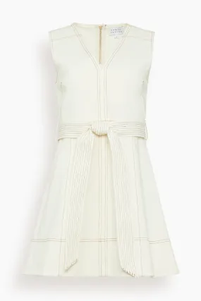 Reina Dress in Chalk