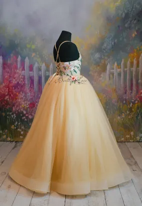 RTS EC "Lillyann" Floor long gown 10 year- petite 13 year