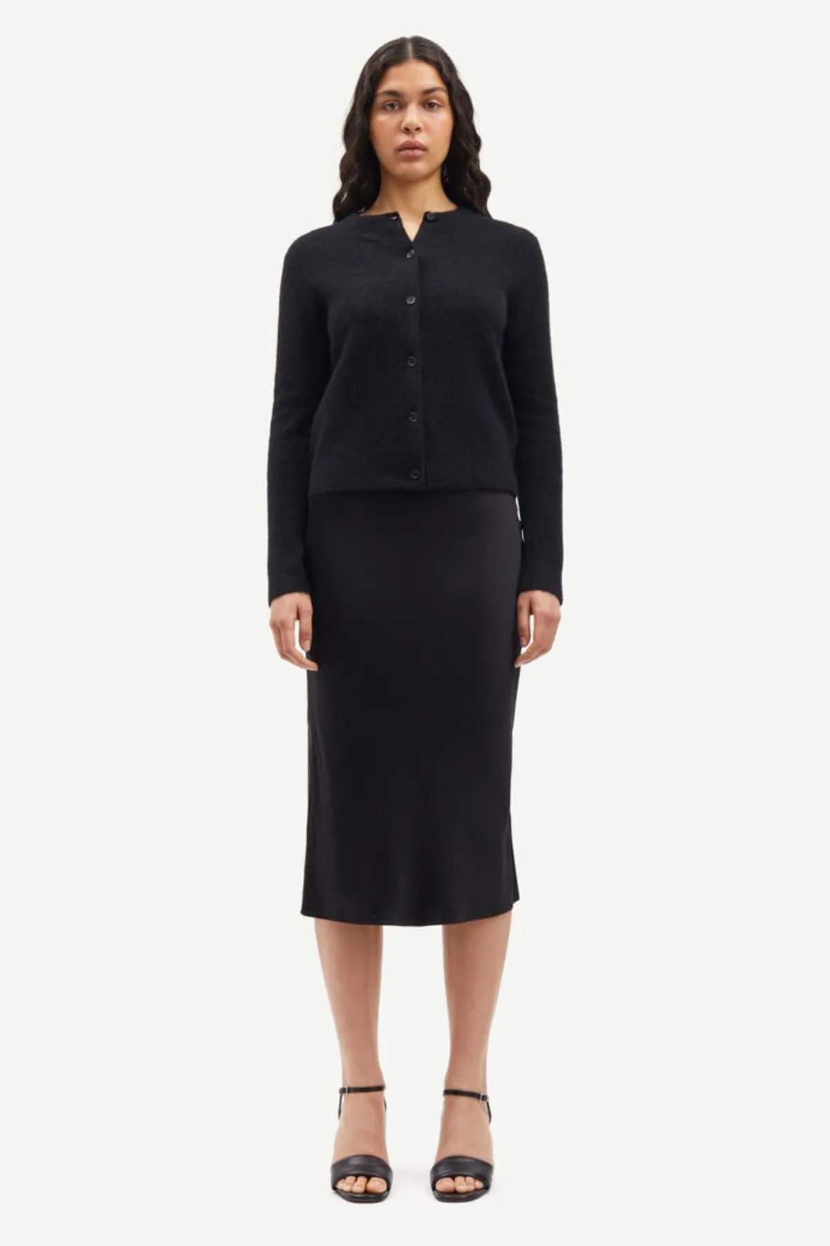 Samsøe Samsøe Nor Short Cardigan - Black