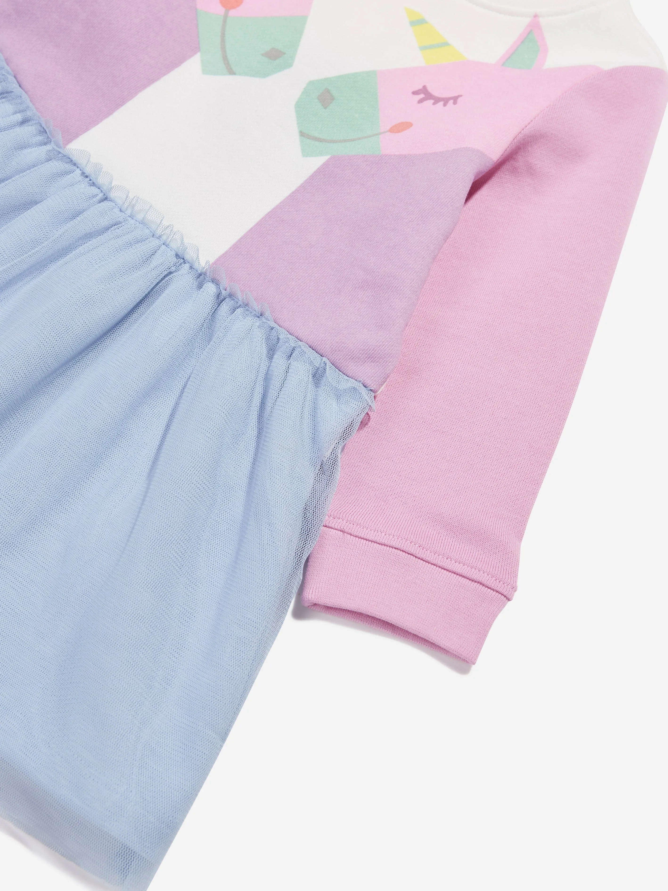 Stella McCartney Baby Girls Unicorn Dress in Multicolour