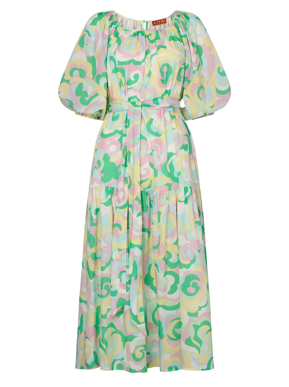 Titania Multi Floral Swirl Dress
