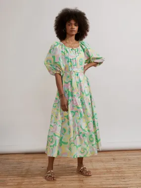 Titania Multi Floral Swirl Dress