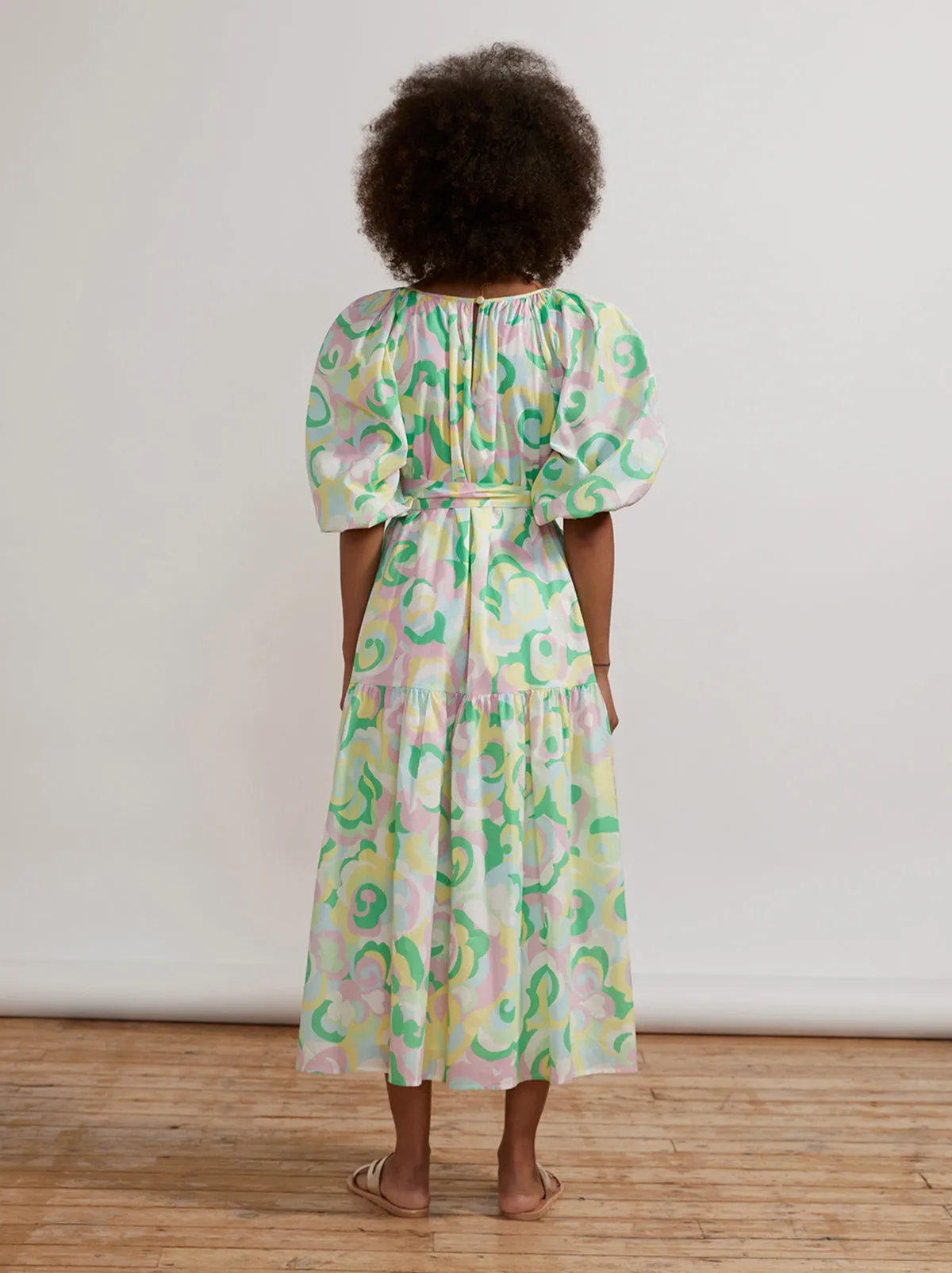 Titania Multi Floral Swirl Dress
