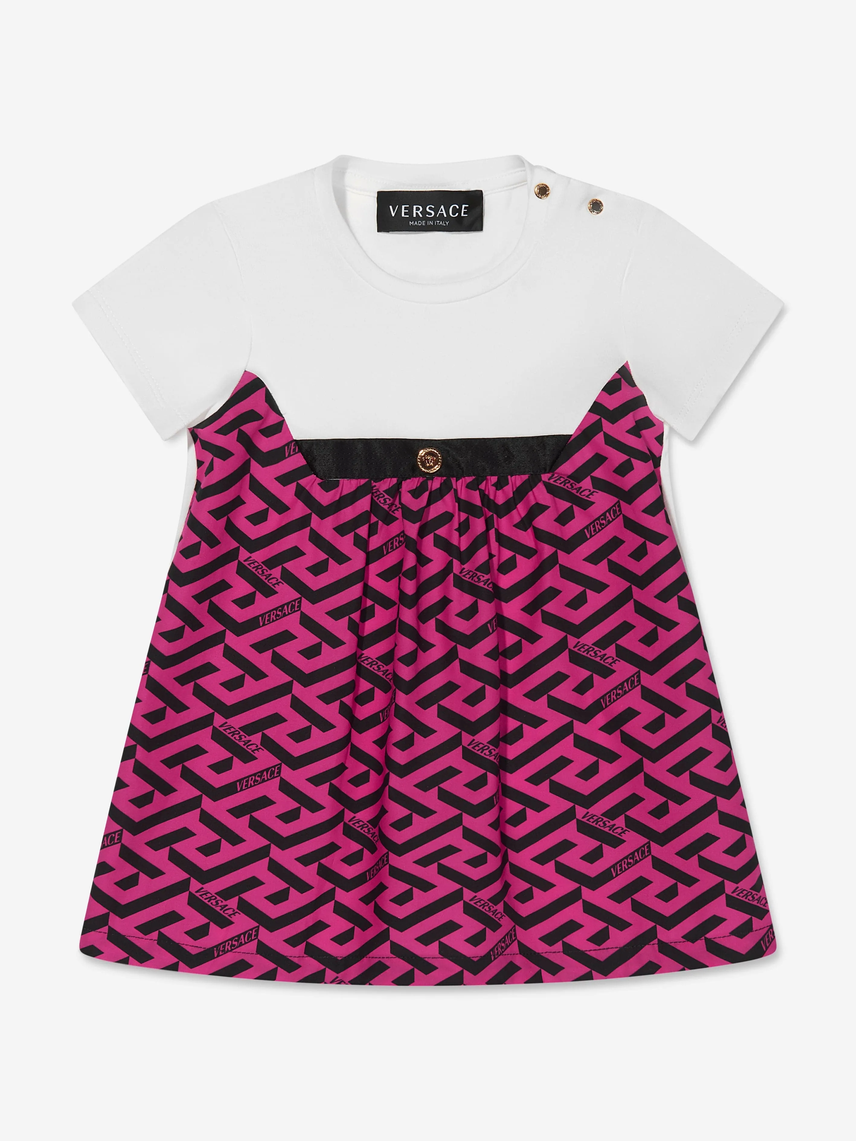 Versace Baby Girls Patterned Dress