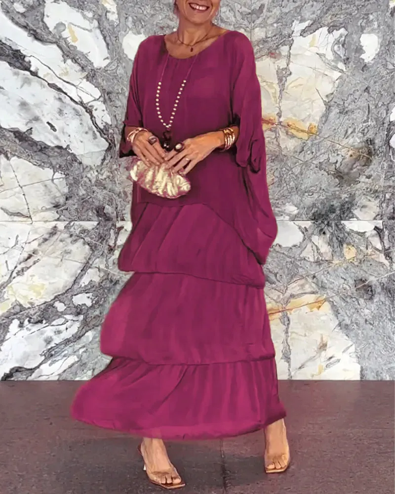 🌸Was tragen Sie morgen🌸 Artistic Loose Dresses