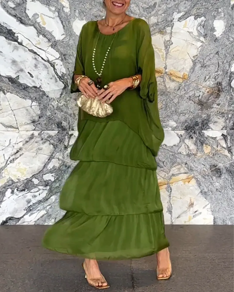 🌸Was tragen Sie morgen🌸 Artistic Loose Dresses