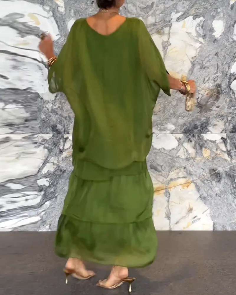 🌸Was tragen Sie morgen🌸 Artistic Loose Dresses