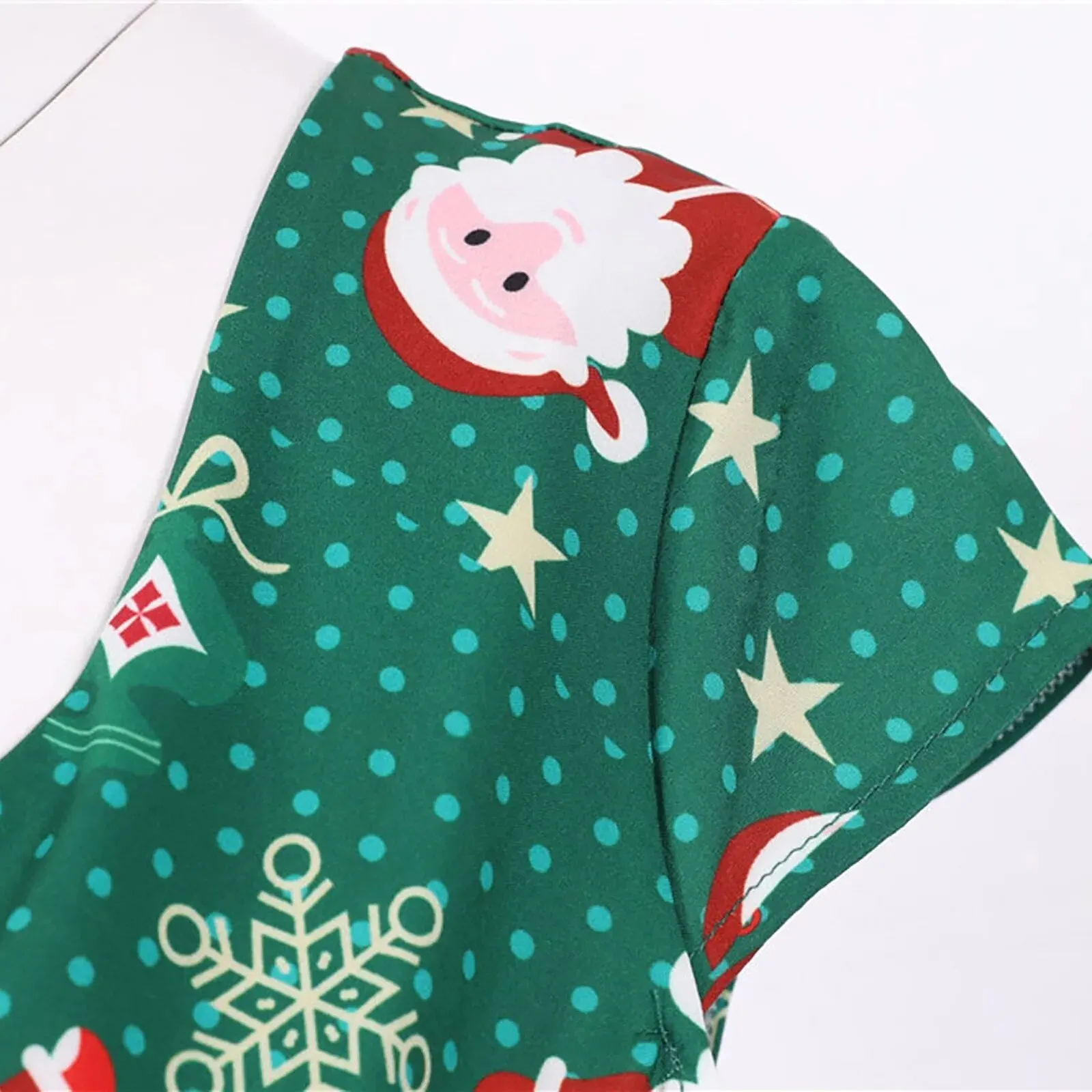 Women Vintage Christmas Versatile Dress