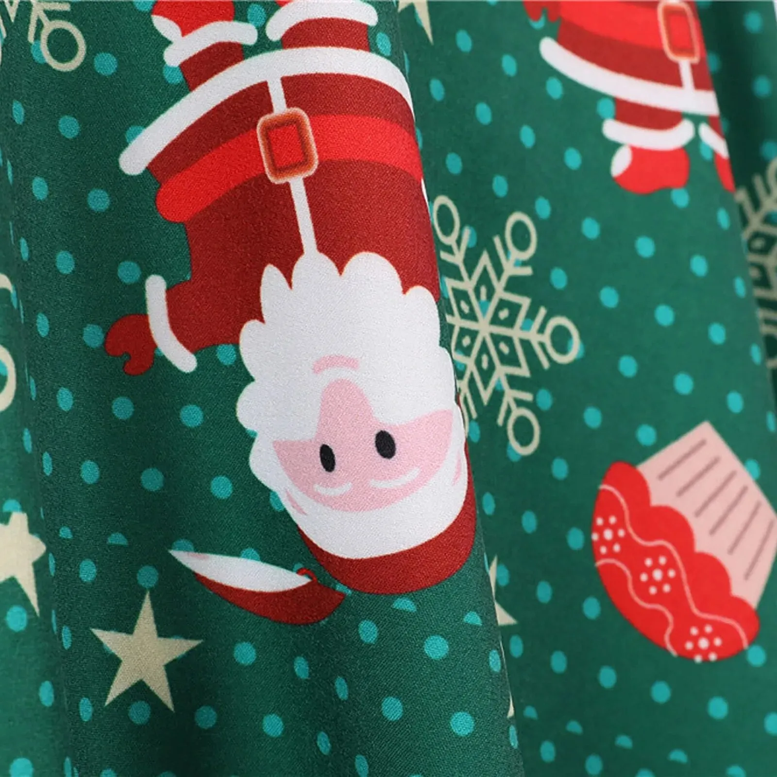 Women Vintage Christmas Versatile Dress